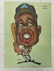 1969 Tasco Baseball All Star Posters Lot of 6 Excellent Condition