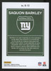 2023 Donruss Saquon Barkley Downtown SSP #D-13 "B"