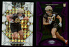 2023 Bryan Bresee RC Lot of 2 Mosaic White /25 & Certified Purple /10