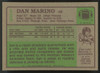 1984 Topps Dan Marino RC #123 NM