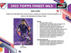 2023 Topps Finest MLS Soccer Hobby Box