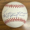 Willie Hernandez Signed Autographed Baseball Inscribed JSA w/ Card Display