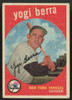 1959 Topps Yogi Berra #180 VG/EX "B"