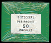 2010 Panini Apertura Soccer Sticker Box (50 Packs) Sealed