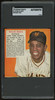 1952 Red Man Tobacco Willie Mays #15 Without Tab SGC Authentic *806