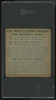 1952 Red Man Tobacco Willie Mays #15 Without Tab SGC Authentic *806
