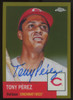 2022 Topps Chrome Platinum Anniversary Tony Perez Auto Gold /50 #CPA-TP