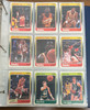 1988-89 Fleer Basketball Complete Set (132) + Stickers (11) NM-MT