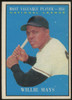 1961 Topps Willie Mays MVP #482 EX/MT