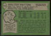 1978 Topps Walter Payton #200 EX