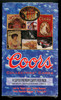 1995 Coors Collectors Cards Box Factory Sealed