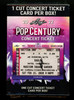 2022 Leaf Pop Century Concert Ticket Blaster Box Factory Sealed