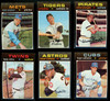 1971 Topps Baseball Partial Set 382/752 EX Overall