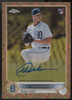 2022 Topps Gilded Collection Matt Manning RC Auto Rose Gold /25 #GEA-MAN