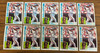 1984 Topps Darryl Strawberry RC #182 Lot of 10 NM or Better