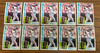 1984 Topps Darryl Strawberry RC #182 Lot of 10 NM or Better "B"