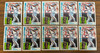 1984 Topps Darryl Strawberry RC #182 Lot of 25 NM or Better "B"