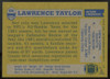 1982 Topps Lawrence Taylor RC #434 NM "B"