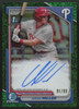2024 Bowman Chrome Aidan Miller 1st Auto Green Grass /99 #CPA-AMI