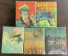 Vintage Big Little Book lot of 5 Bandits at Bay Inspector Wade Dan Dunn