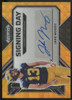 2023 Prizm Draft Jake Moody Signing Day RC Auto Orange Wave /75 #SD-JMO