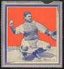 1935 Wheaties Series 1 Gus Mancuso Hand Cut Panel Low Grade