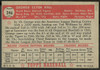 1952 Topps George Kell #246 EX