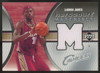 2005-06 Upper Deck Hardcourt LeBron James Materials Warm-Up #HM-LJ
