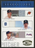 2005 Throwback Threads Perry Morris Maddux Generations Triple Jersey /50 #G-10