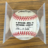 Ernie Banks Signed Autographed Rawlings ONL Baseball JSA