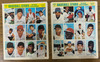1969 MLB Baseball Stars Official Photo Stamps Complete Set AL NL 1-9 216 Stamps