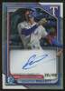 2024 Bowman Chrome Sebastian Walcott Auto Refractor /499 #CPA-SW