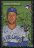 2023 Topps Chrome Platinum Anniversary George Springer Black Toile /10 #362