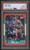 1986-87 Fleer Larry Bird #9 PSA 9 Signed Auto 10