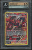 2022 Pokemon Houndoom Brilliant Stars Trainer Gallery Holo #TG10 BGS 9.5