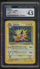 1999 Pokemon Jolteon Jungle Unlimited Holo #4 CGC 4.5