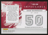 2024 Impeccable Adam Wainwright Jersey Number Auto /50 #INS-AW