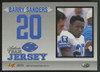 1998 Playoff Momentum Barry Sanders Team Jersey #R40