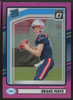 2024 Donruss Optic Preview Drake Maye Rated Rookie Pink #379