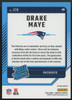 2024 Donruss Optic Preview Drake Maye Rated Rookie Pink #379