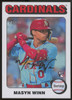 2024 Topps Heritage Masyn Winn RC #284