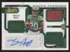 2022 Absolute Breece Hall Rookie Premiere Triple Patch Auto RPA /299 # 214