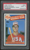 1985 Topps Mark McGwire USA RC #401 PSA 9