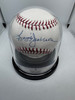 Reggie Jackson Signed Autographed Rawlings OML Baseball BAS Encapsulated