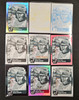 2016 Panini Donruss Jacob DeGrom Rainbow Lot Of 9