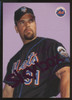 2004 Fleer Skybox Autographics Mike Piazza Purple #43