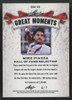 2016 Leaf Great Moments Mike Piazza Hall Of Fame Selection Black /7 #GM-10