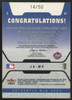 2002 Fleer Authentix Mike Piazza Jersey Authentics Game-Worn Patch /50 #JA-MP