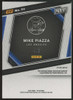 2023 Panini The National Mike Piazza Black & Gold Patch /5 #54