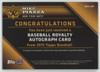 2015 Topps Royalty Baseball Mike Piazza Auto Gold /10 #BRA-MP